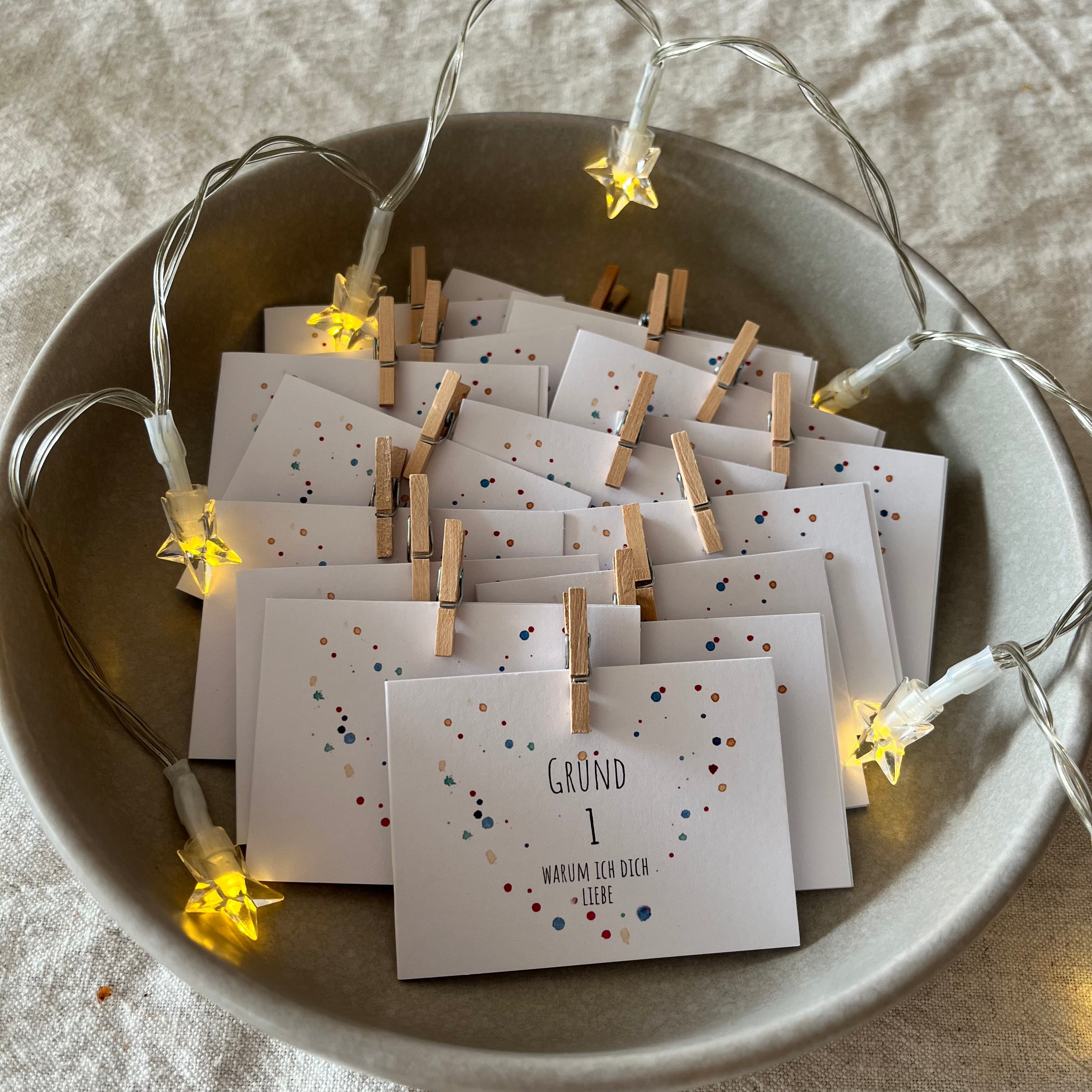 Adventskalender von Herzen-24 Gründe warum ich dich liebe (Herz)