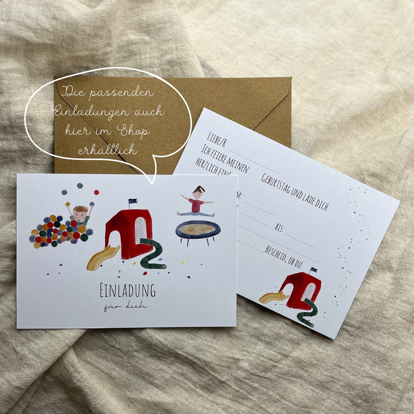 Schön dass du da warst Sticker "Indoor Spielplatz"