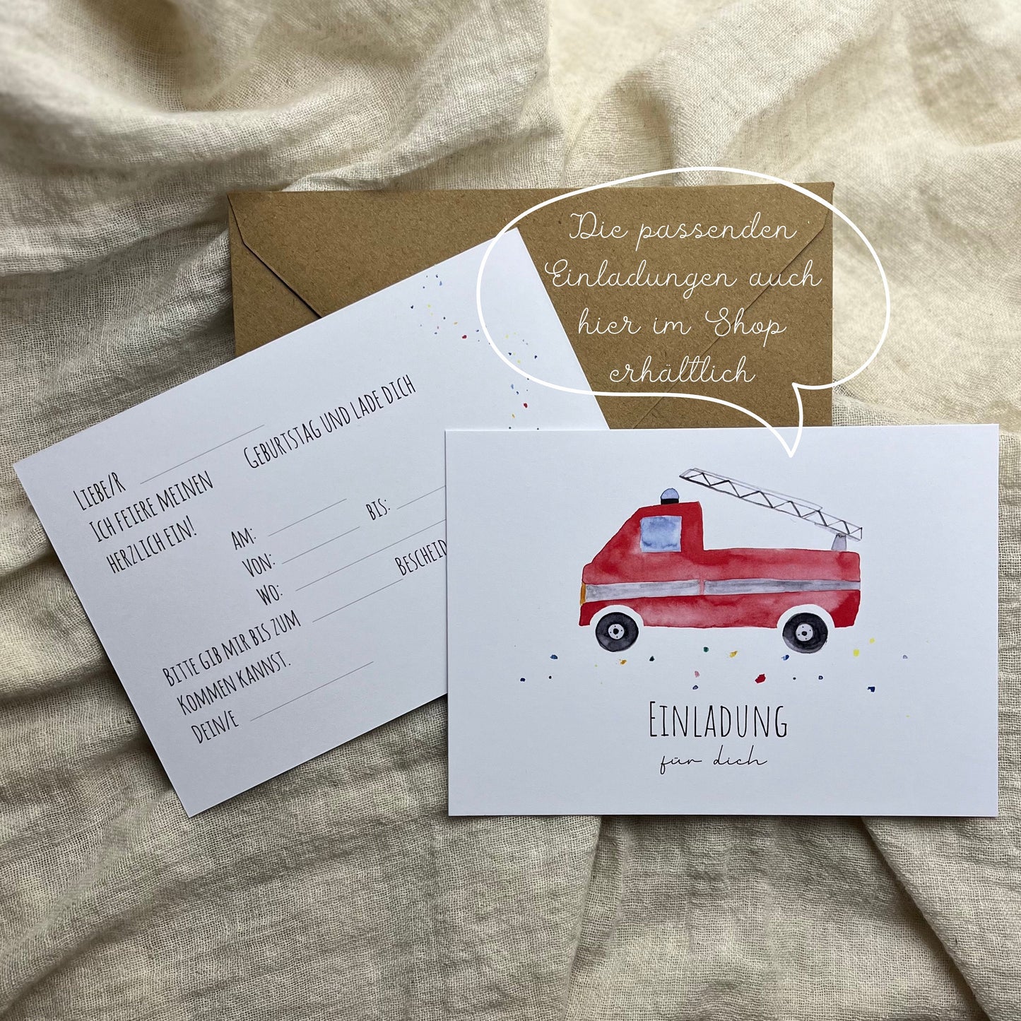 Schön dass du da warst Sticker "Feuerwehr"