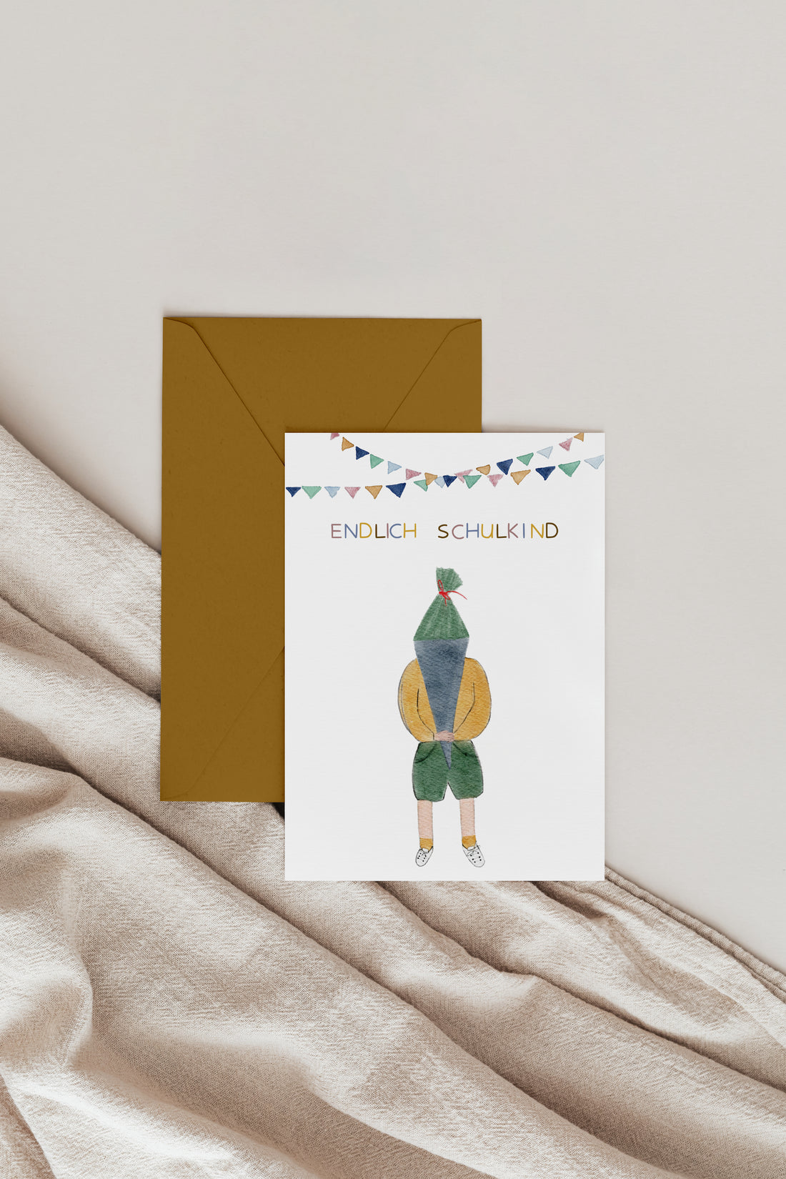 Karte Endlich Schulkind