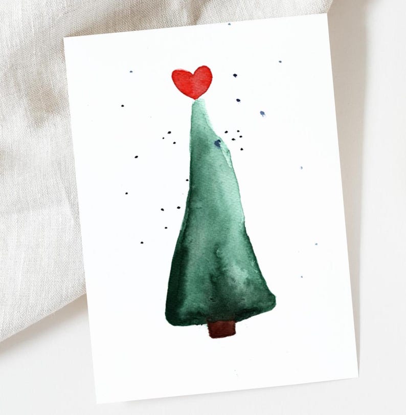 Weihnachtskarte "Tannenbaum"