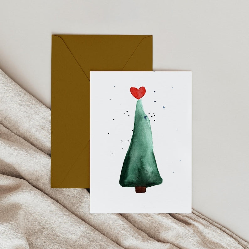 Weihnachtskarte "Tannenbaum"