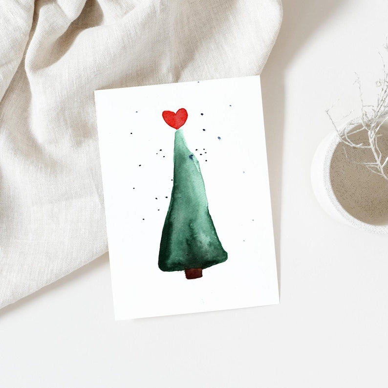 Weihnachtskarte "Tannenbaum"