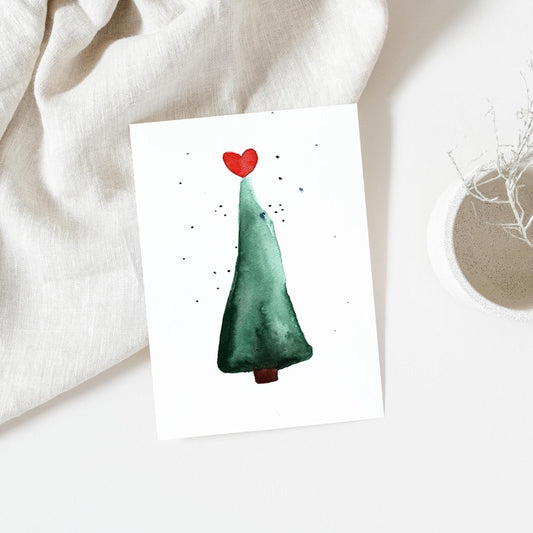 Weihnachtskarte "Tannenbaum"