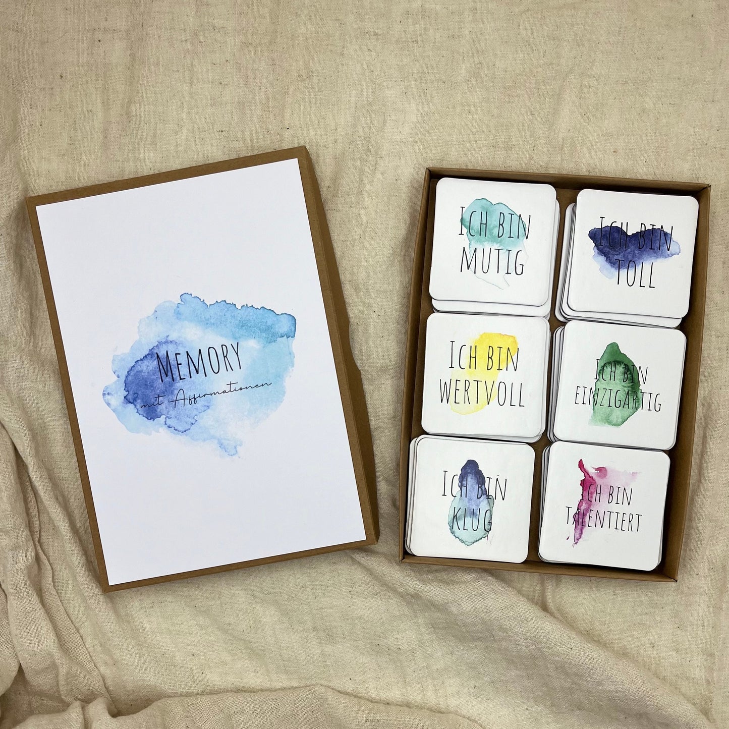 Affirmations Memory Spiel