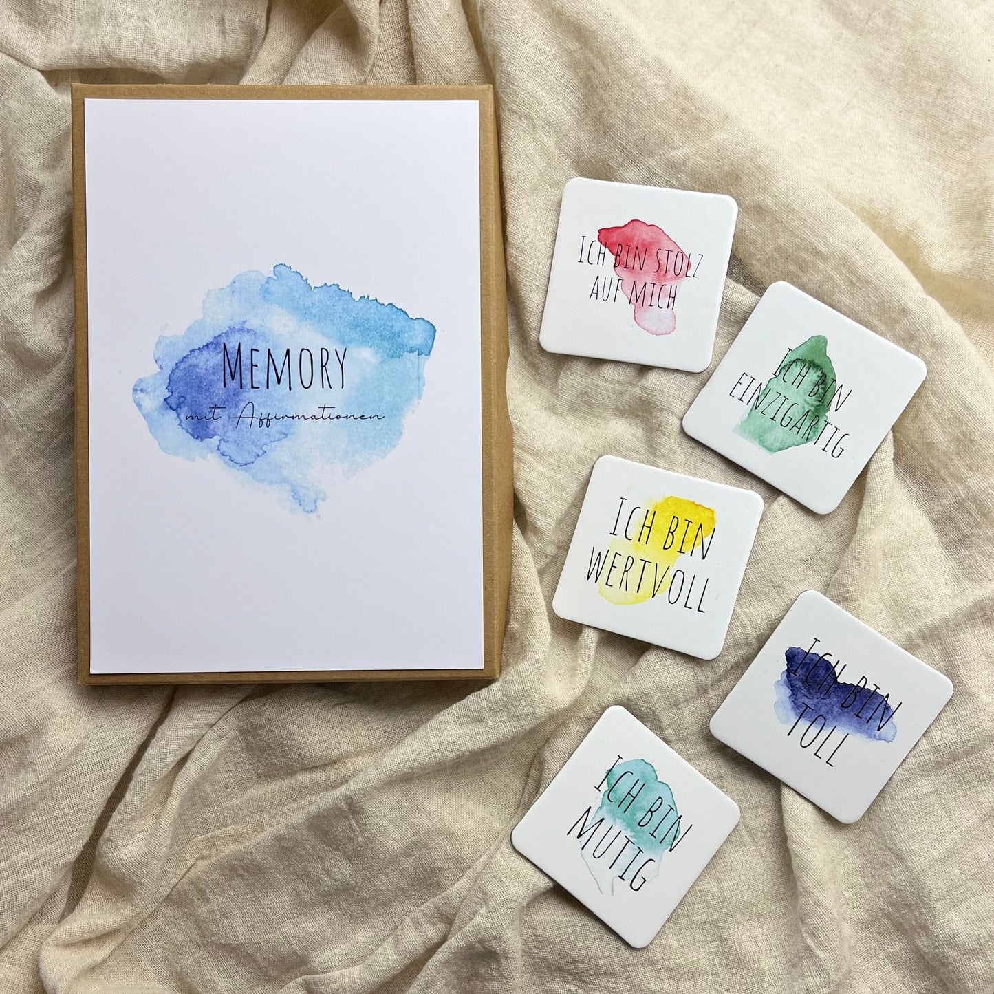 Affirmations Memory Spiel